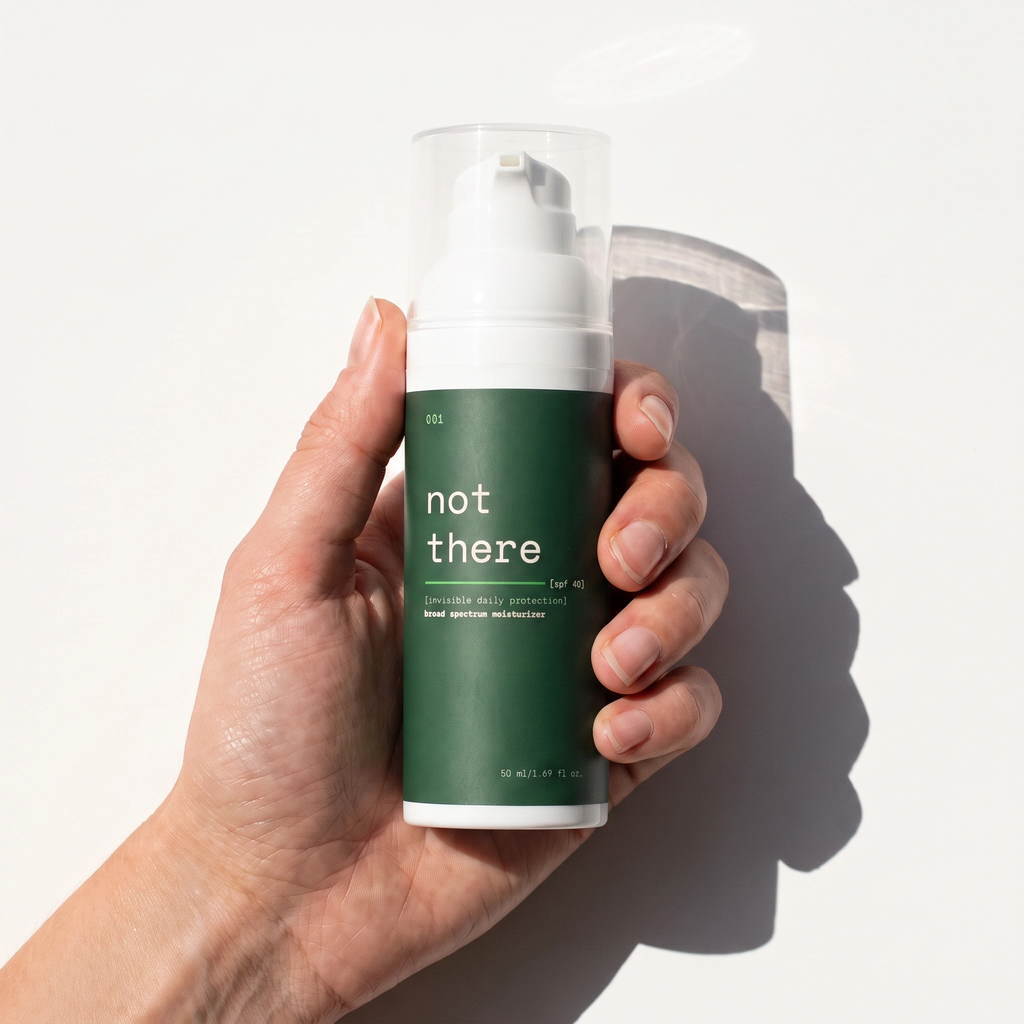 not there spf 40 broad spectrum moisturizer